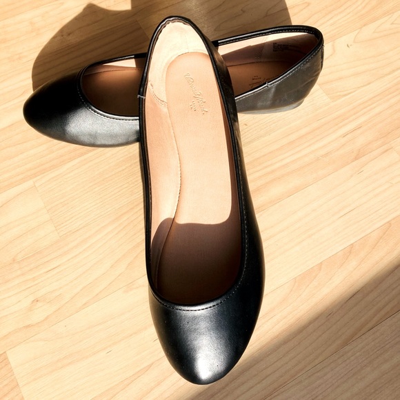 Universal Thread Shoes - 💕🥿 UNIVERSAL THREAD (Everly) 9W 9 Wide Black Flat shoe🥿💕